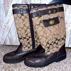 Coach Kayla signature boots